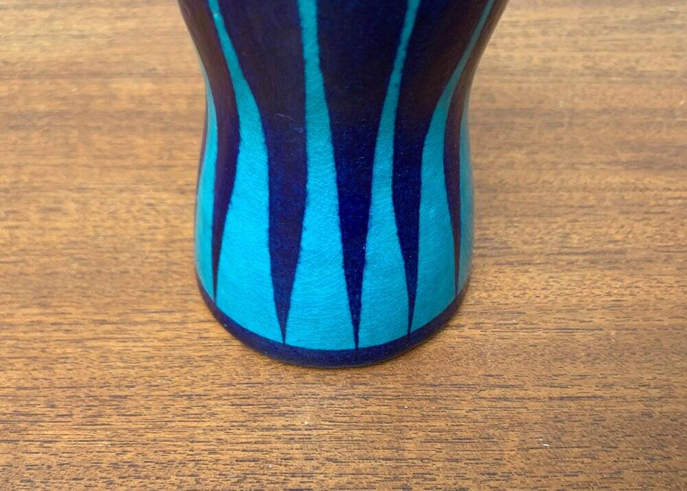 Vintage vase in West German pottery WGP by Scheurich, 1970s.