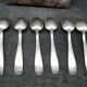 Lot de 12 couverts en métal argenté Deetjen 100