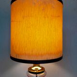 Richard Essig designer lamp in glass and gold metal