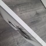 Painting on stretched canvas