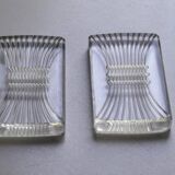 2 Lalique knife holders