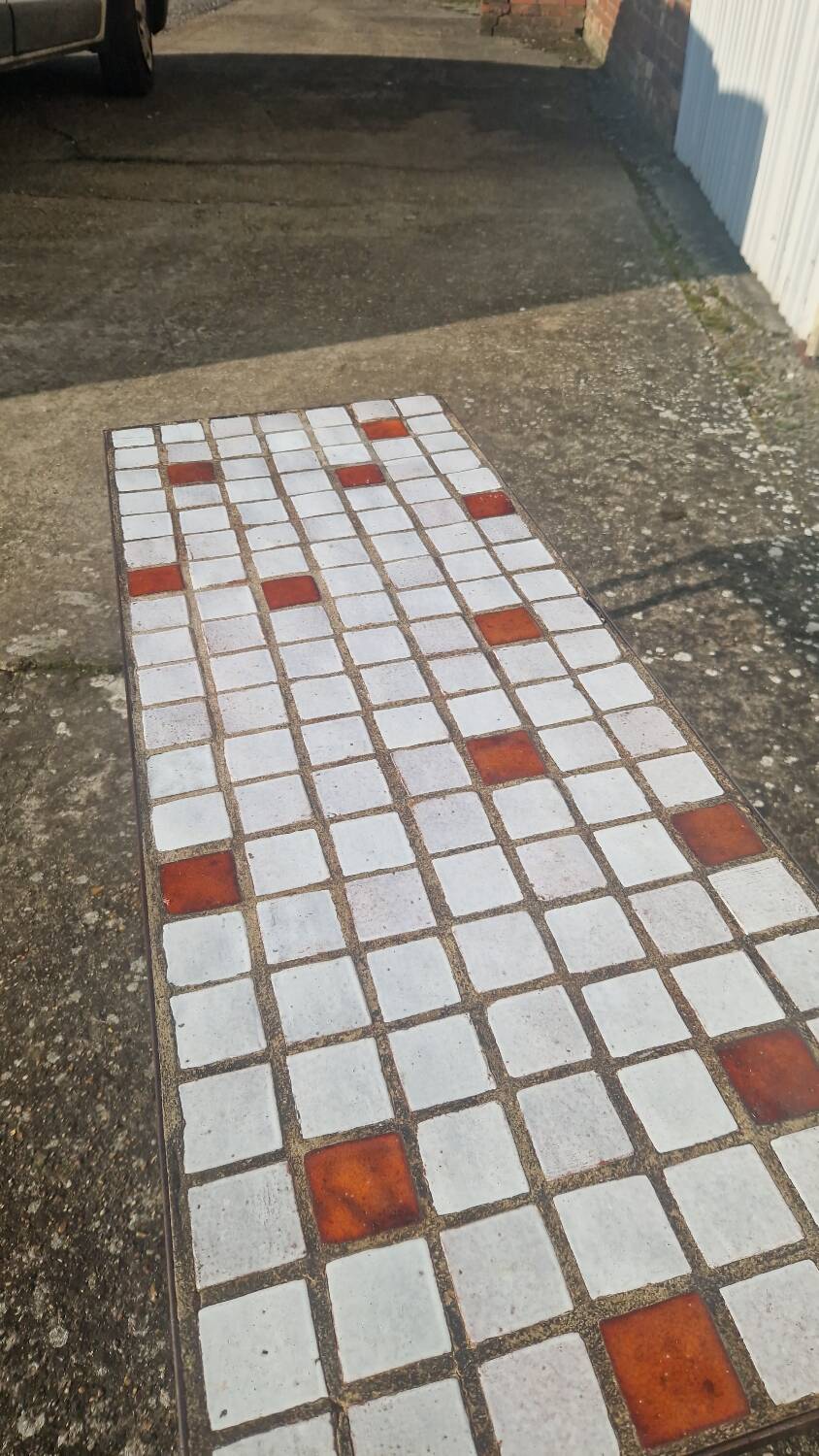 Mado Jolain, Ceramic tile coffee table 1960