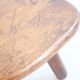 Wooden free-form coffee table