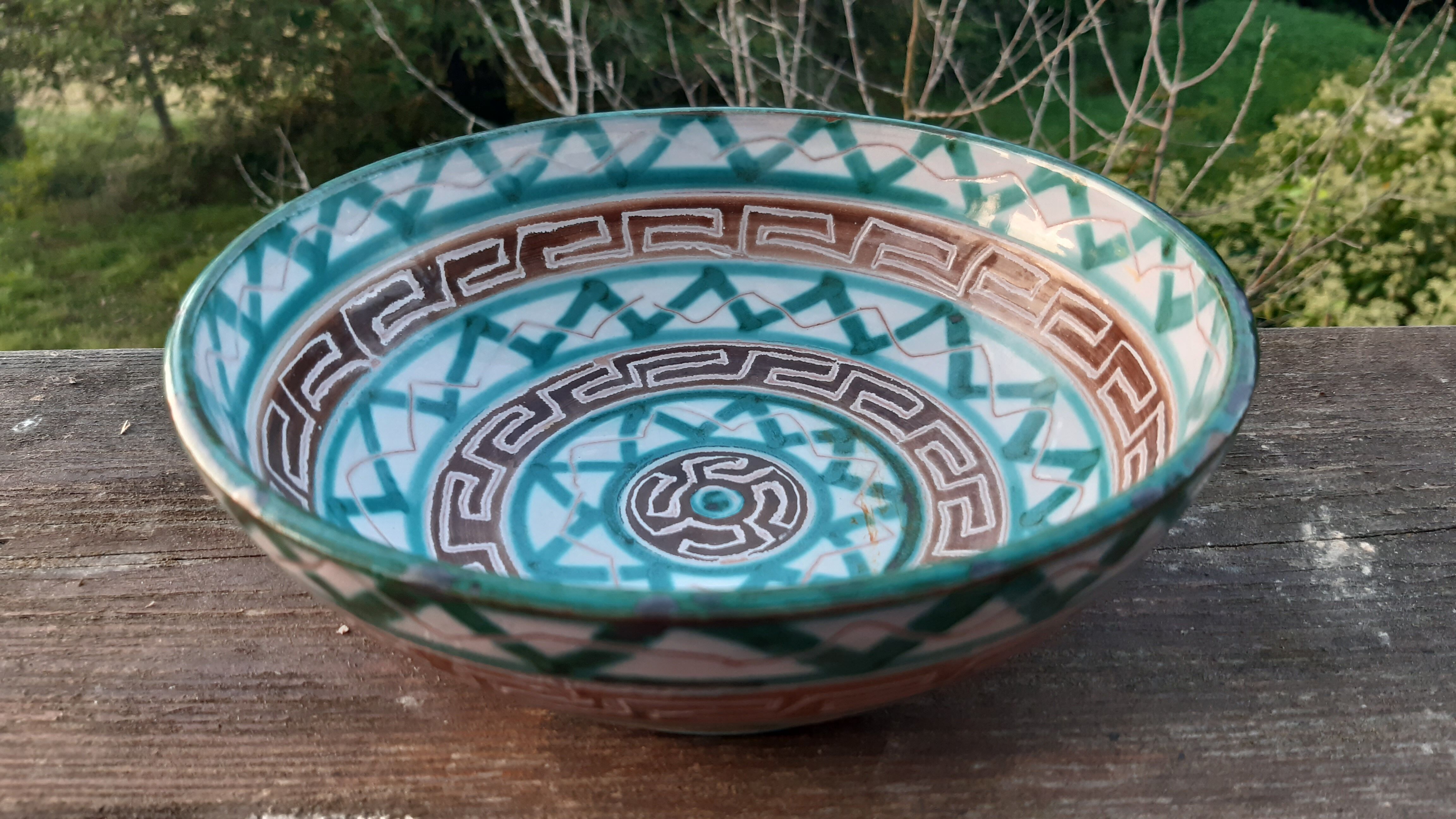 Salad bowl Robert Picault Vallauris