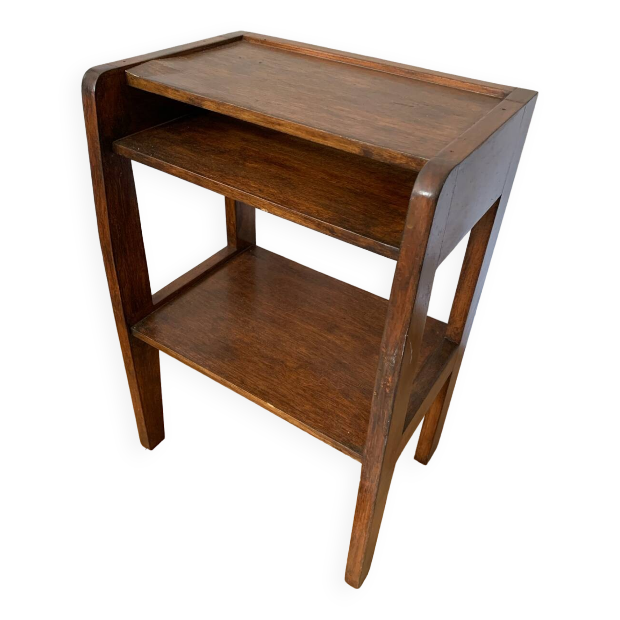 Oak bedside table