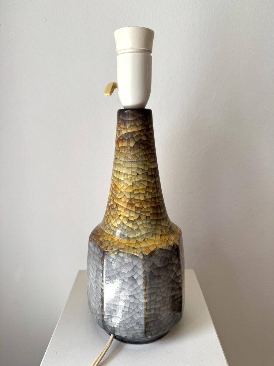 Glazed table lamp by Marianne Starck for Michael Andersen & Son, Denmark, 1960s