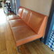 Trio of vintage low chairs