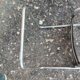 Beautiful pair of vintage chairs in the Marcel Breuer style.