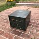 Metal boxes with drawers
