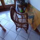 Chaise rotin enfant