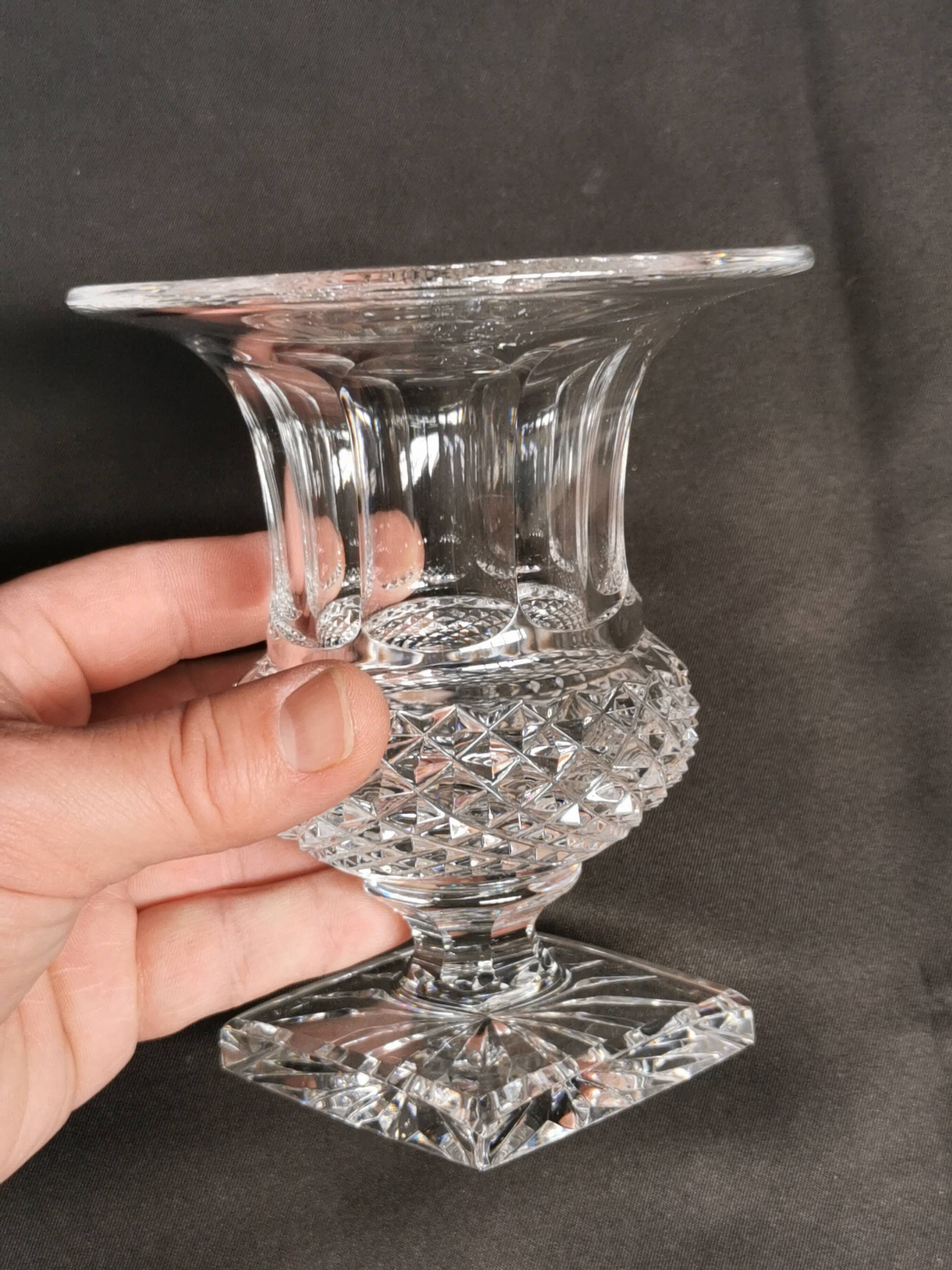 St Louis Crystal Medici Vase Versailles Model