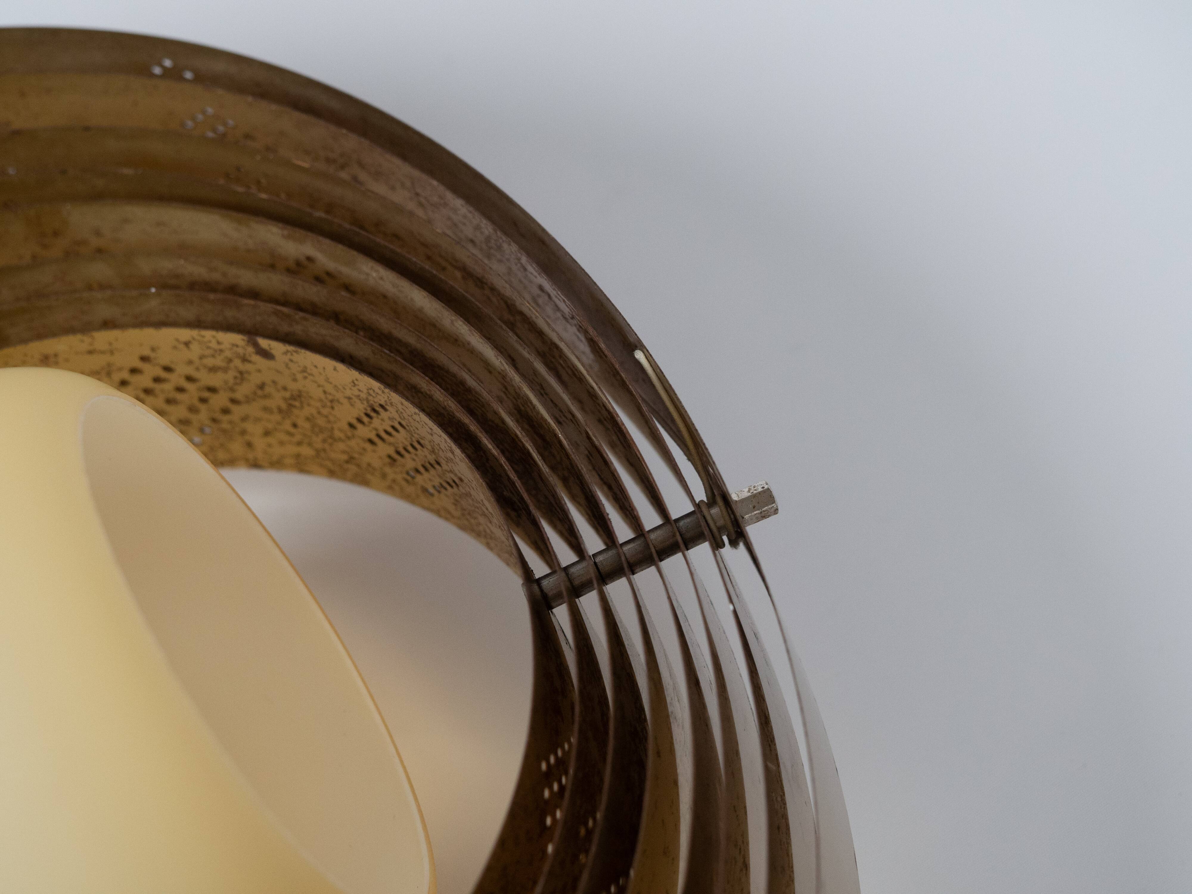 Suspension vintage danoise Moon des années 1960