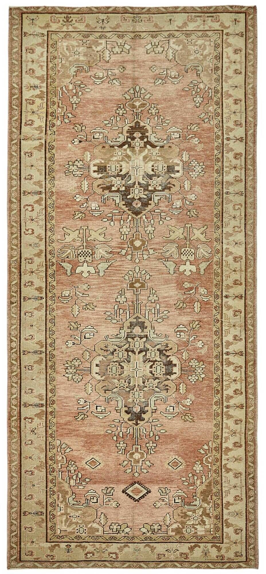 Turkish Vintage Anatolian Rug 150 cm x 334 cm