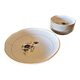 Moulin des Loups Volubilis bowl and dish set
