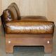Sigurd Ressell for Vatne Mobler Leather Sofa Hardwood Art Deco