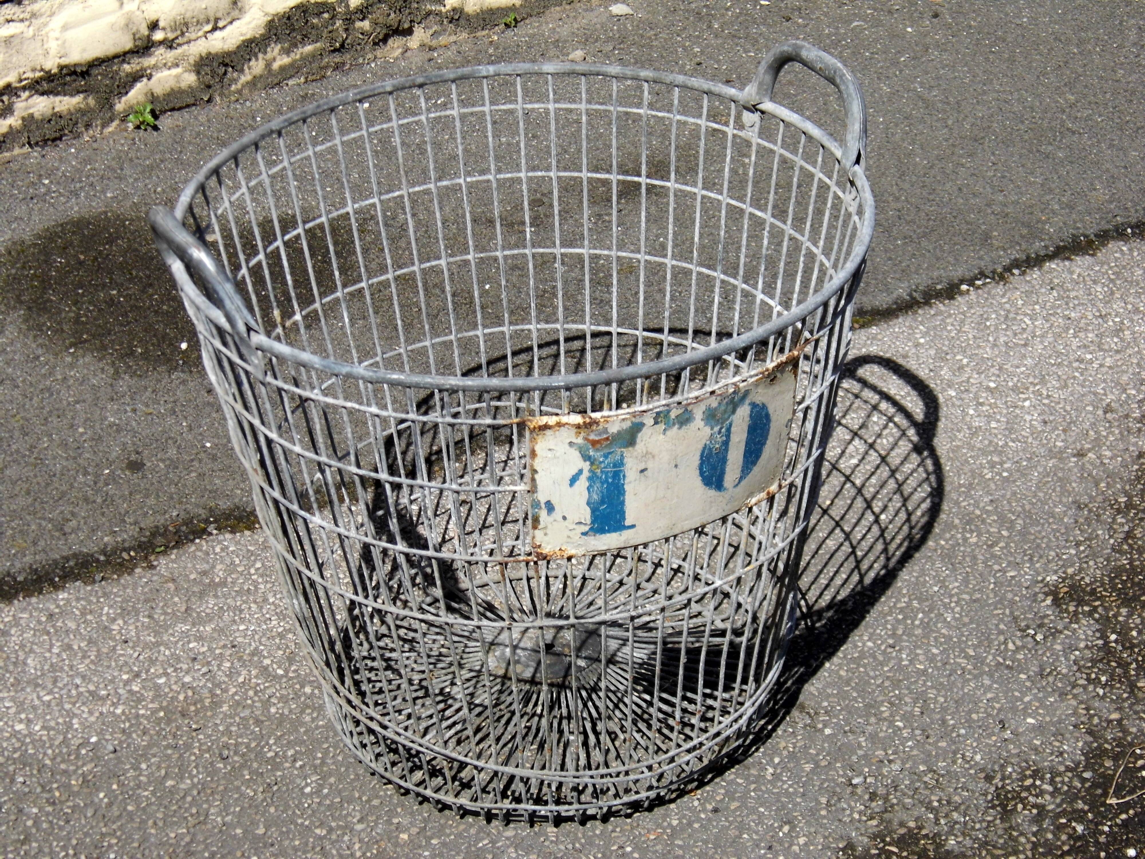 Industrial basket basket design factory vintage loft No.10