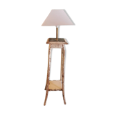 Lampadaire artisanal selette ancienne