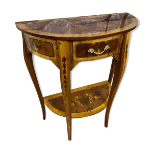 Console demi-lune Louis