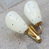 Restored wall lamps from the 50s