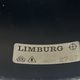 Set of 3 vintage Limburg wall lights, chrome and bubbled glass, Germany 1960