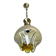 Italian Mazzega style Glass Hanging Lamp