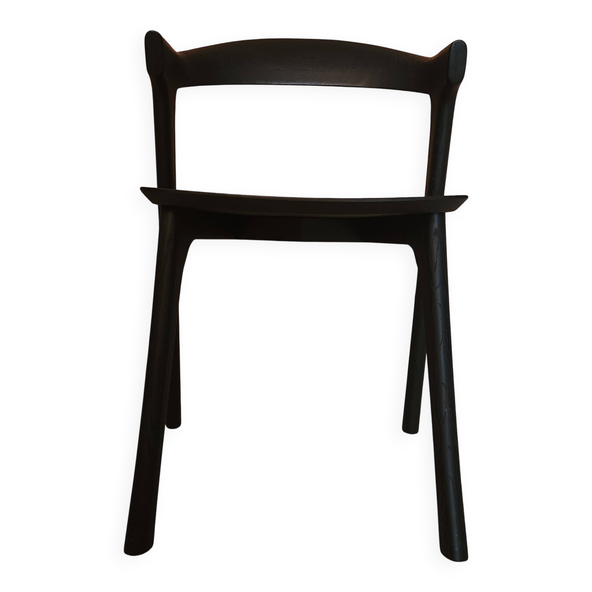 Black oak bok chair ethnicraft