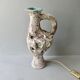 Openwork ceramic lamp from Vallauris, 70s