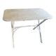 Wrought iron folding garden table