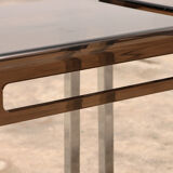 Vintage set of Plexiglas side tables designed in France in the 1960s