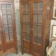 Pair of pine Parisian wardrobes circa 1935