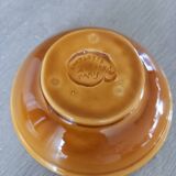 Modernist bowl by Charlotte Corbin in Paris, vintage ceramic from the 1950s.