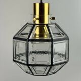 60s 70s lamp light ceiling lamp Limburg glass space age design 60s 70s