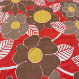 Vintage 70s coloured tablecloth
