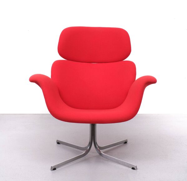Fauteuil lounge Pierre Paulin ''Grande Tulipe'' Artifort années 1960