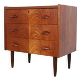 Commode à tiroirs vintage en teck