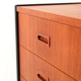 Small Scandinavian chest with black frames by Bodafors