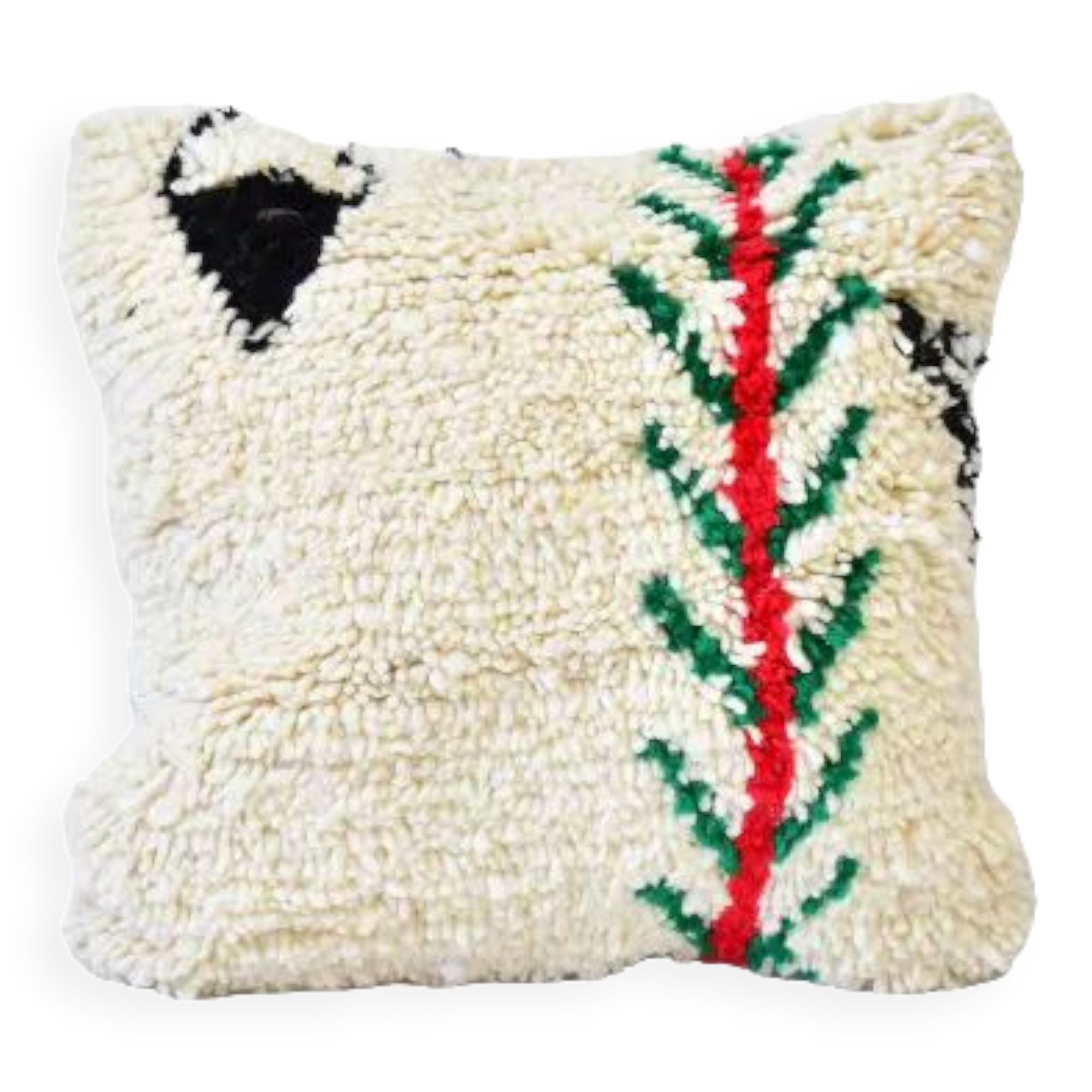 Colorful Moroccan carpet pillow 46x46cm