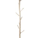 Rivage - Eucalyptus and white metal tree trunk coat rack