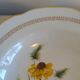 12 assiettes creuses – Porcelaine de Gien – Modèle Fanfare – Années 19