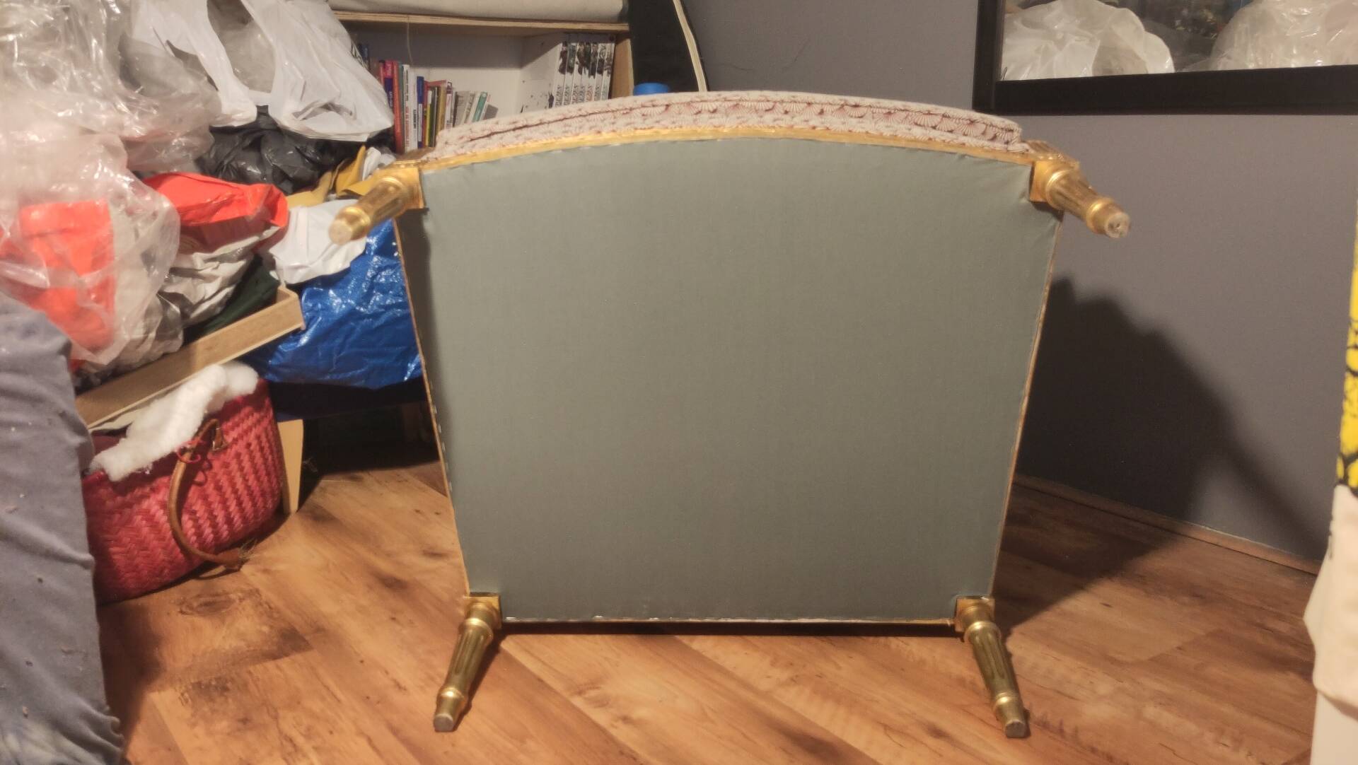 Modernised Louis XVI style armchair