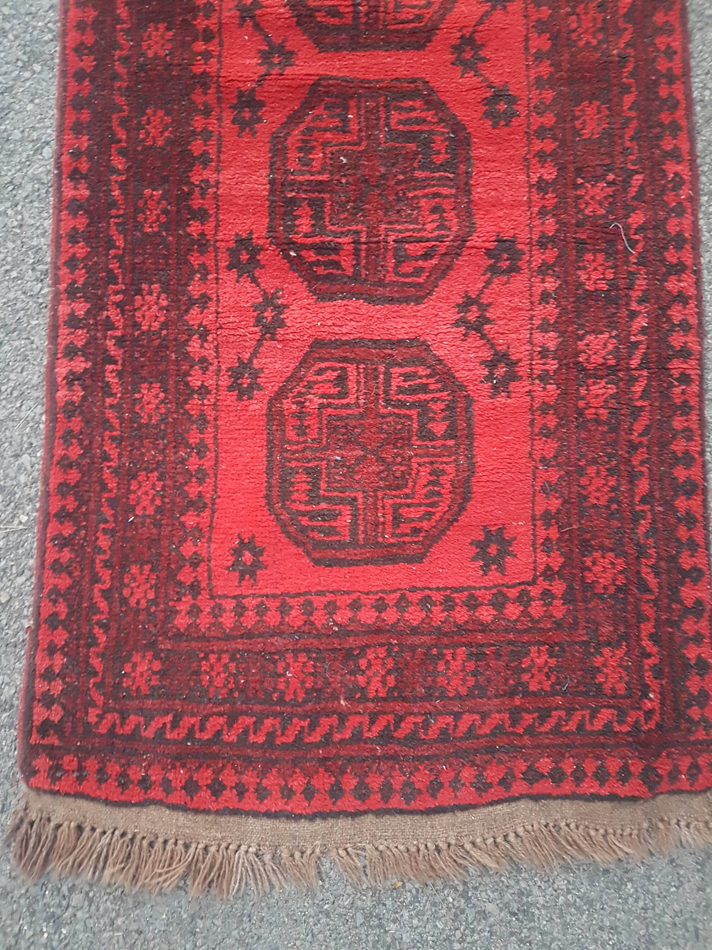 Persian carpet 84x280cm 100% wool