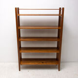 Larch wood bookcase, 1970´s, Czechoslovakia