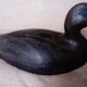 canard décoratif en bois sculpté
