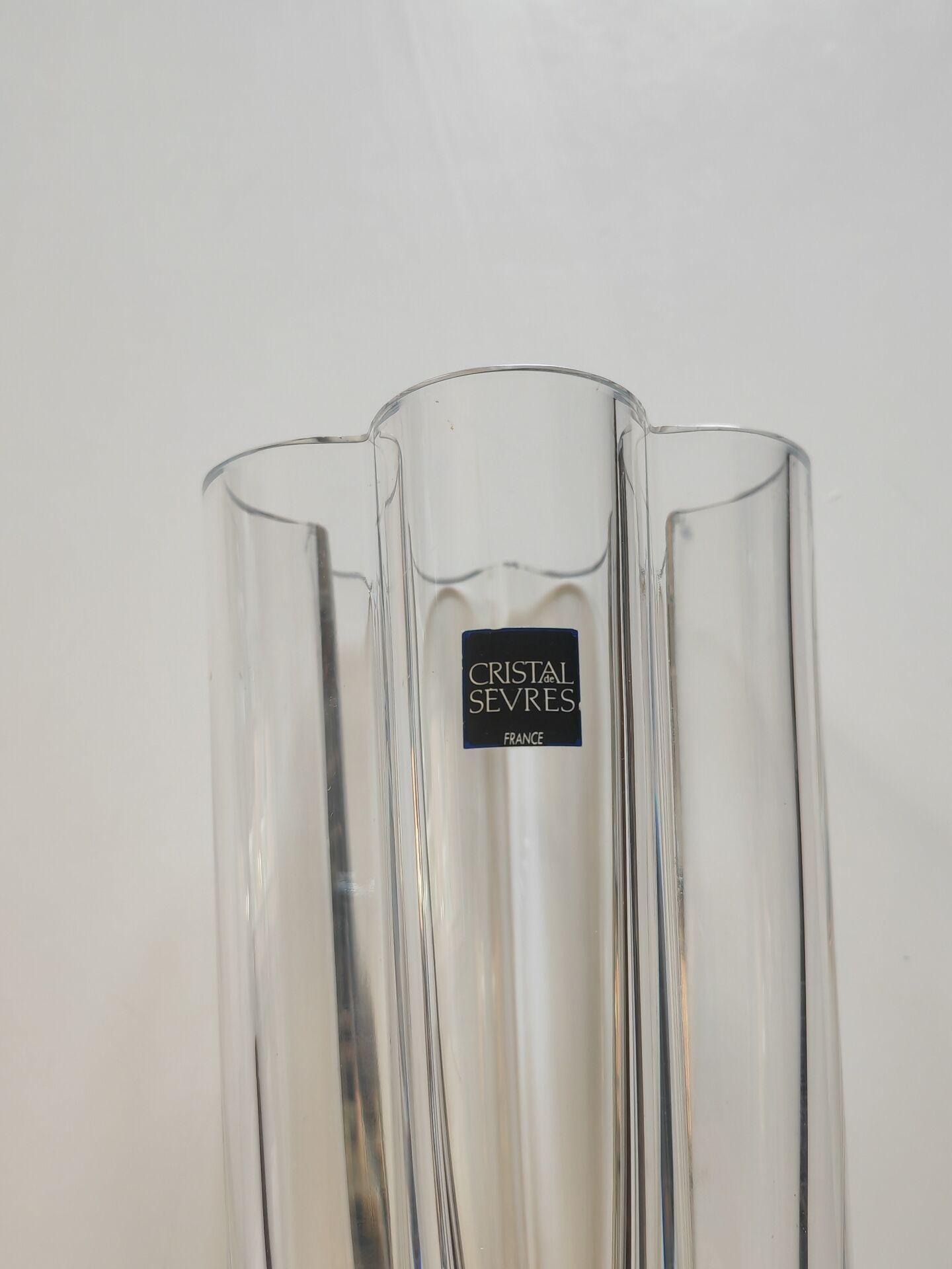Sèvres crystal vase