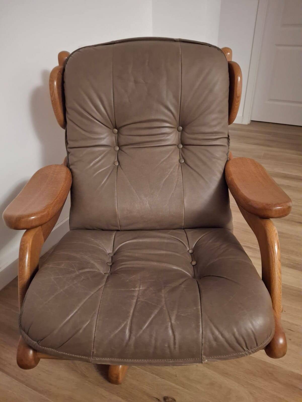 Swivel armchair the Netherlands 70s