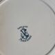 Assiette plate Terre de Fer Marie Louise