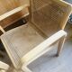 Chaises vintage cannage Olivo Pietro