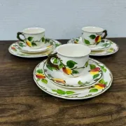 3 vintage breakfast cups Villeroy & Boch Ma Pomme