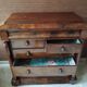 Commode ancienne anglaise en acajou