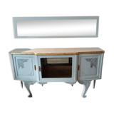 Double body high cabinet + mirror